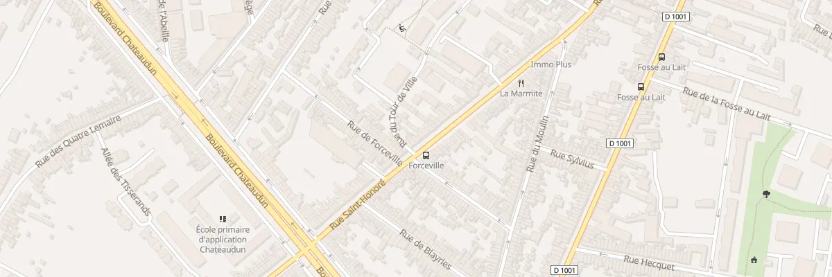 Plan du 238 Rue Saint-Honoré à Amiens
