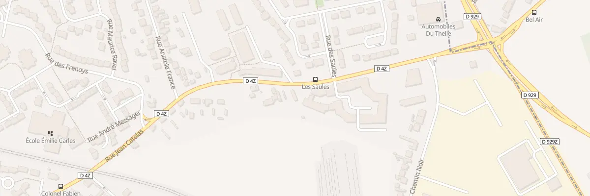 Plan du 120 Rue Jean Catelas à Persan