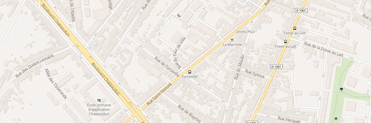 Plan du 236 Rue Saint-Honoré à Amiens