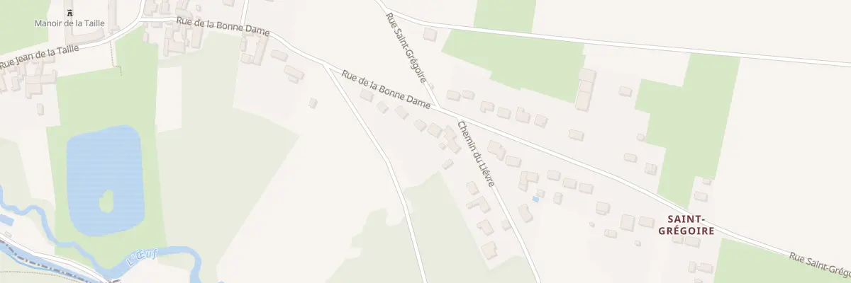 Plan du 24 Rue de la Bonne Dame à Bondaroy