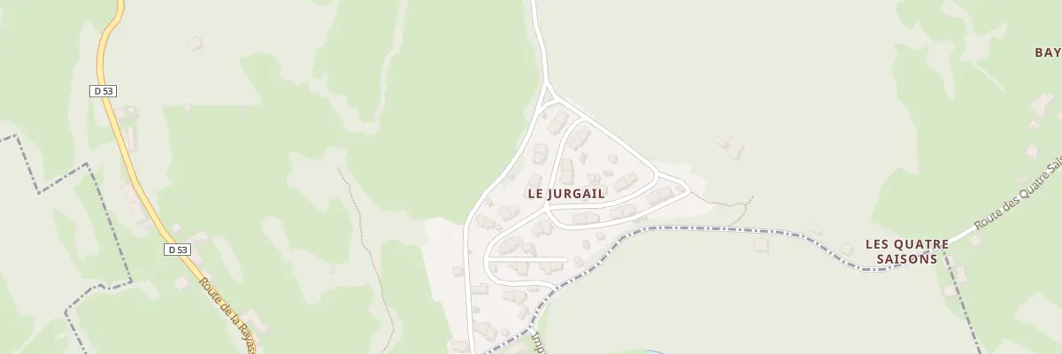 Plan du 442 Rte de Jurgail à Cransac-les-Thermes