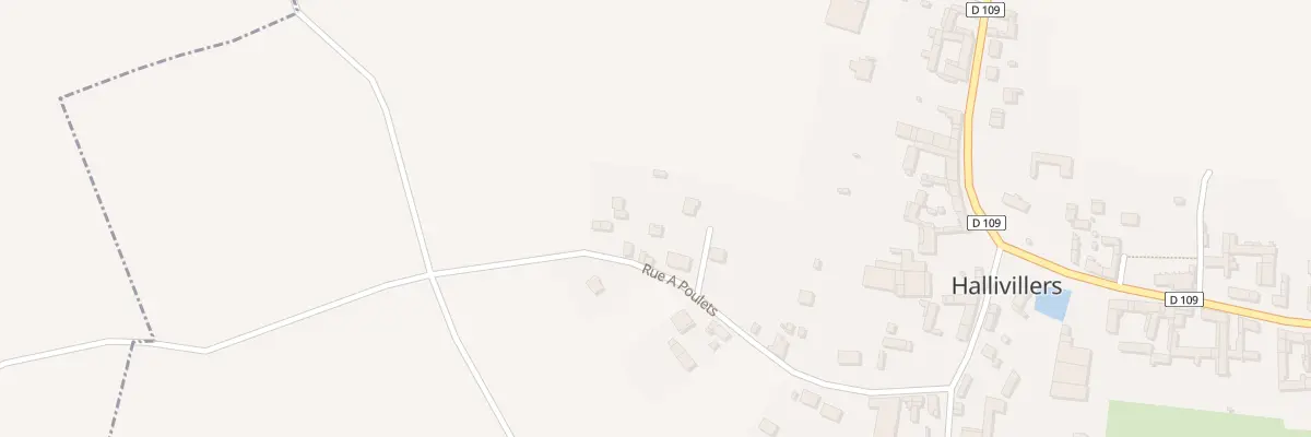 Plan du 14 Rue A Poulet à Hallivillers