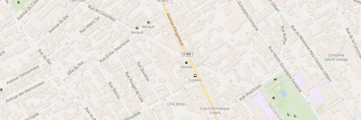 Plan du 19 Rue de Colombes à Asnières-sur-Seine