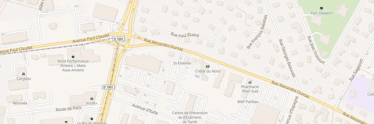 Plan du 143 Rue Alexandre Dumas à Amiens