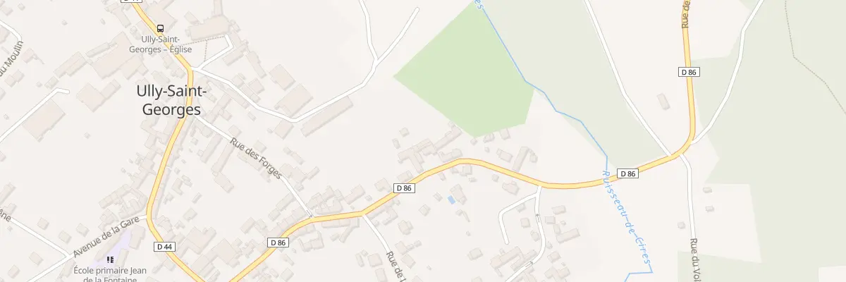 Plan du 23 Rue de Mouy à Ully-Saint-Georges