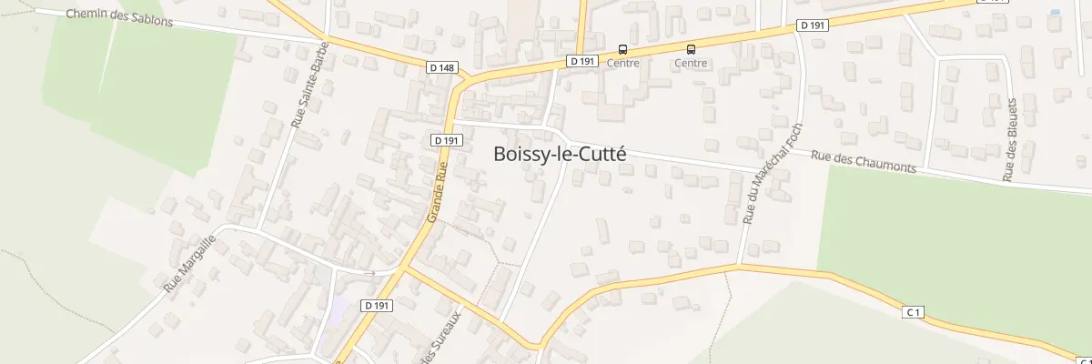 Plan du 10B Rue du Centre à Boissy-le-Cutté
