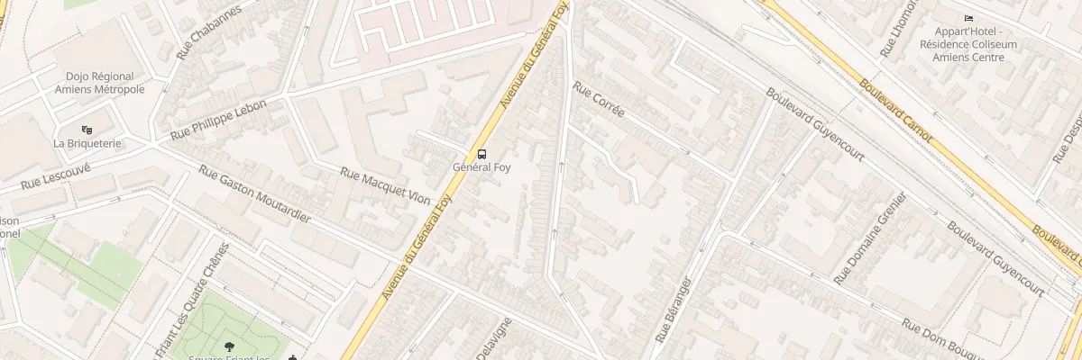 Plan du 56 Rue De Lannoy à Amiens