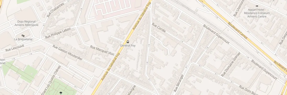 Plan du 54 Rue De Lannoy à Amiens
