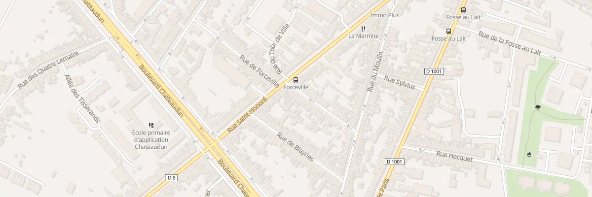 Plan du 8 Rue Pierre Lefort à Amiens