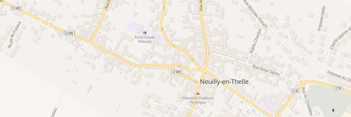 Plan du 6 Rue du Mouthier à Neuilly-en-Thelle