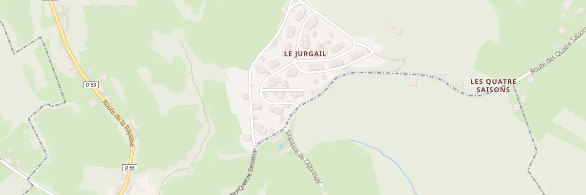 Plan du 58 Imp des Acacias à Cransac-les-Thermes