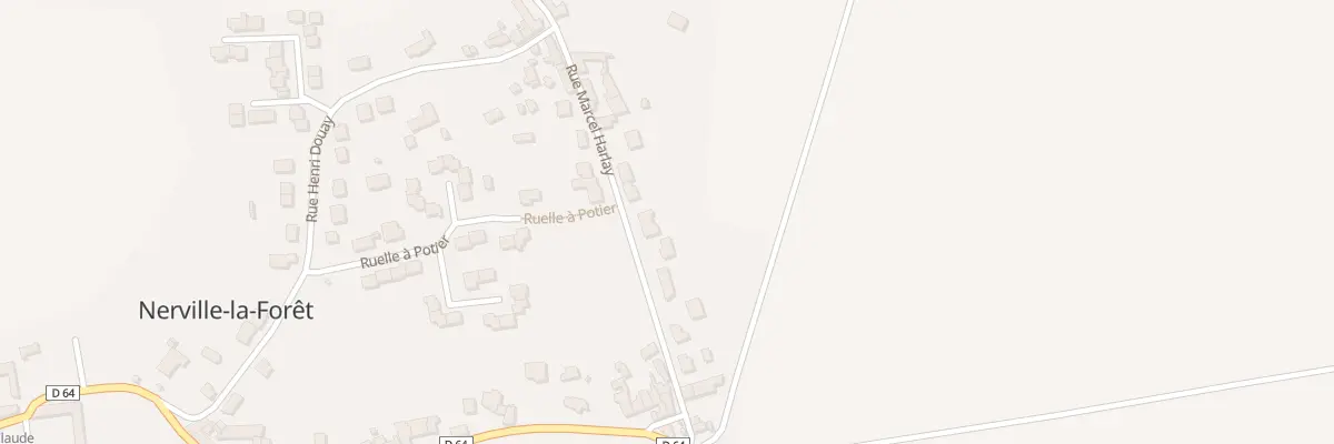 Plan du 14B Rue Marcel Harlay à Nerville-la-Forêt