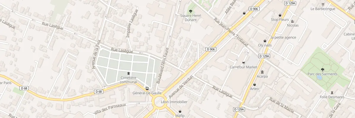 Plan du 5 Rue Albert Auboin à Châtillon