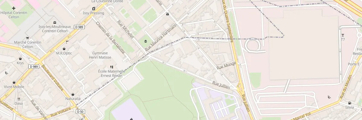 Plan du 78 Rue Jullien à Vanves