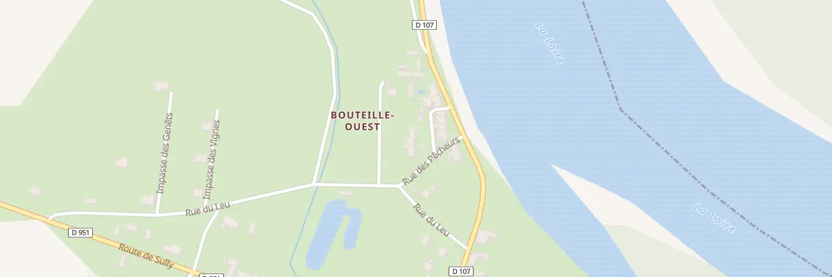 Plan du 5070 Rue des Pêcheurs à Guilly