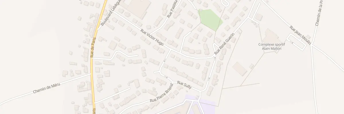 Plan du 18 Rue Victor Hugo à Neuilly-en-Thelle
