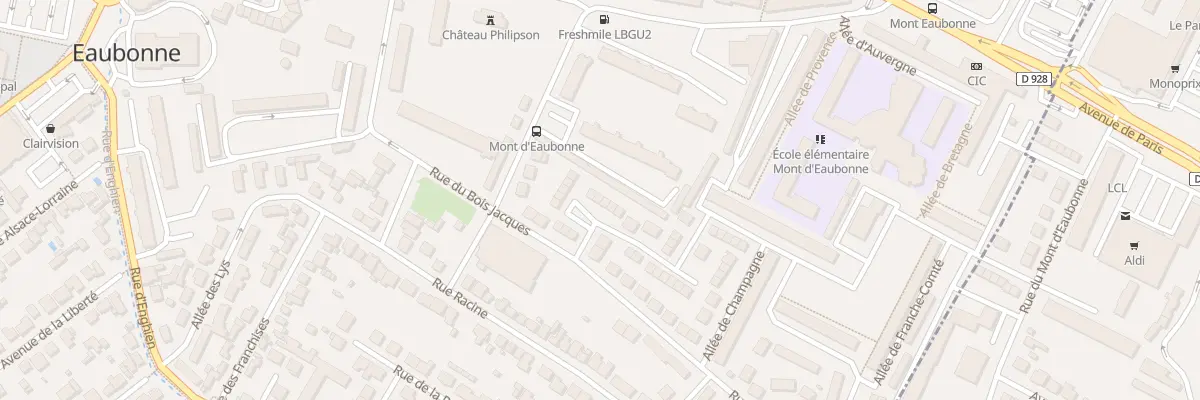 Plan du 15 Rue de la Convention à Eaubonne