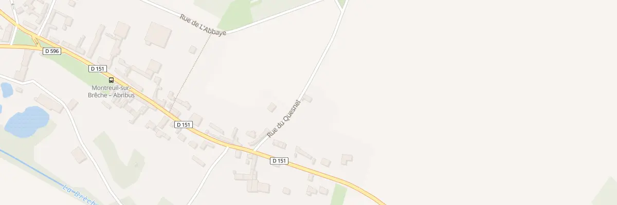 Plan du 99 Rue du Quesnel à Montreuil-sur-Brêche