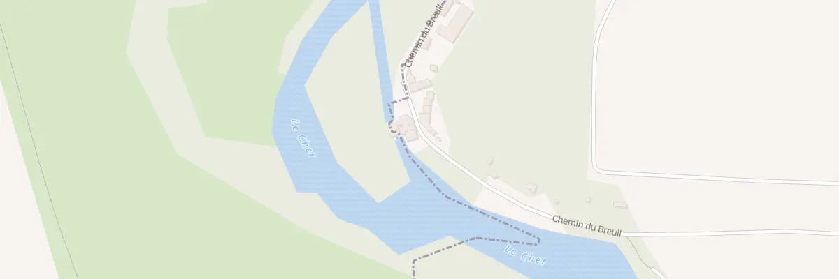 Plan du 109 Chem du Breuil à Lapan