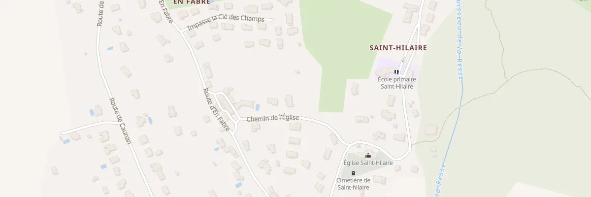 Plan du 3 Che de l’Église à Labruguière