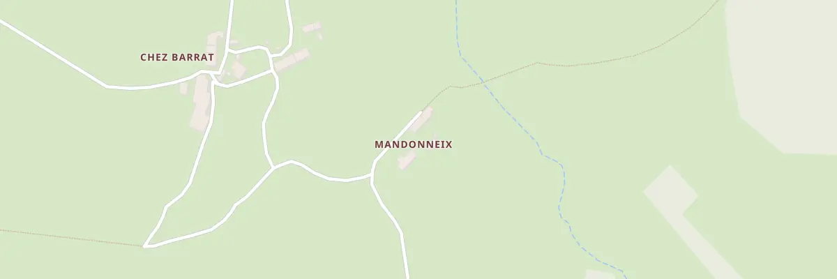 Plan du 5018 Mandonneix à Saint-Silvain-Bellegarde