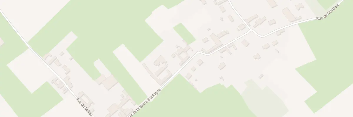 Plan du 12 Rue de la Basse Boulogne à Enquin-lez-Guinegatte