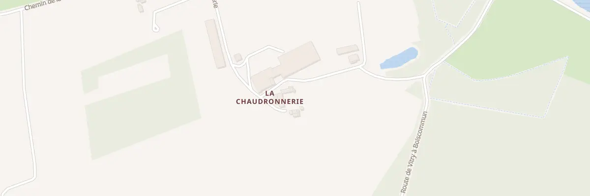 Plan du 5005 La Chaudronnerie à Seichebrières
