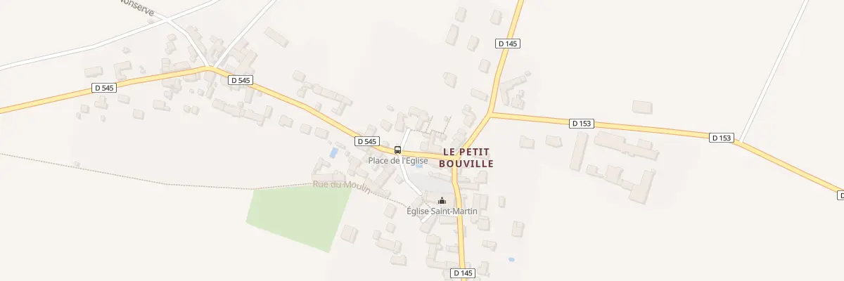 Plan du 17 Rue du Moutier à Bouville