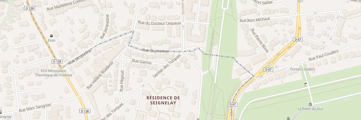 Plan du 22 Rue Guynemer à Châtenay-Malabry