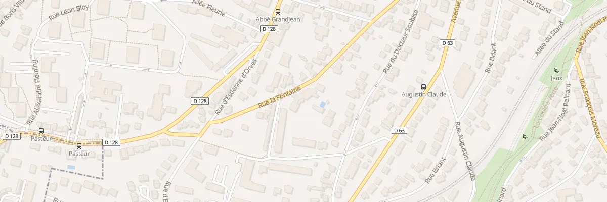 Plan du 49 Rue la Fontaine à Fontenay-aux-Roses
