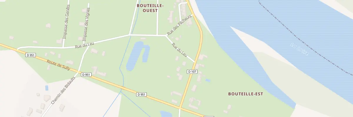 Plan du 5357 Rue du Leu à Guilly
