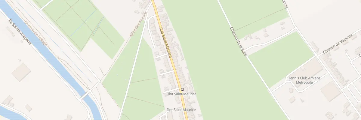 Plan du 404 Rue Saint-Maurice à Amiens