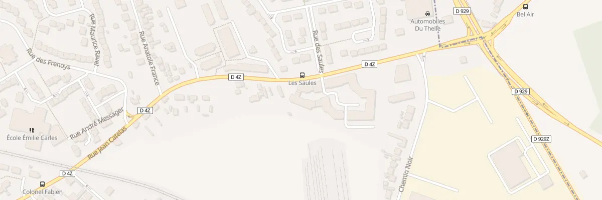 Plan du 122 Rue Jean Catelas à Persan