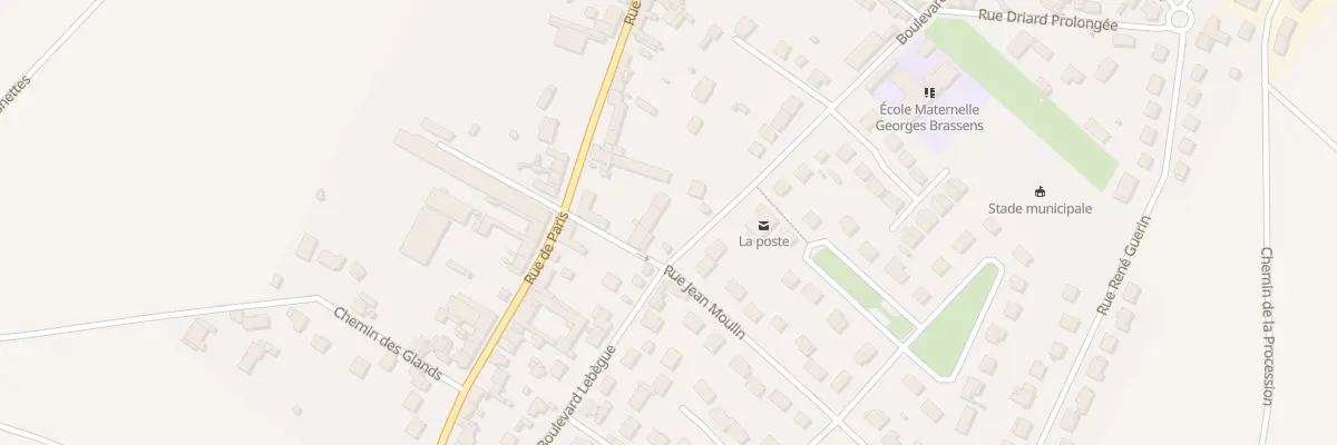 Plan du 46 Bd Lebègue à Neuilly-en-Thelle
