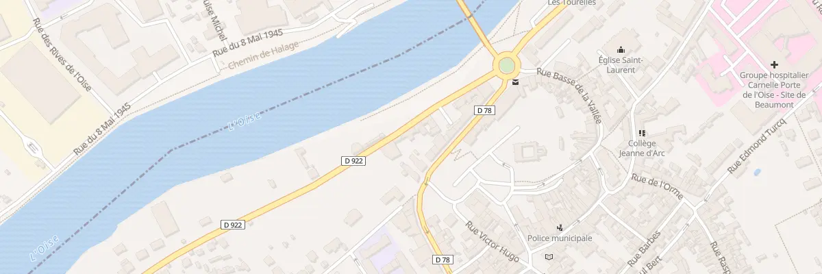 Plan du 9 Rue Saint-roch à Beaumont-sur-Oise