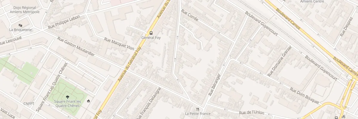 Plan du 69 Rue De Lannoy à Amiens