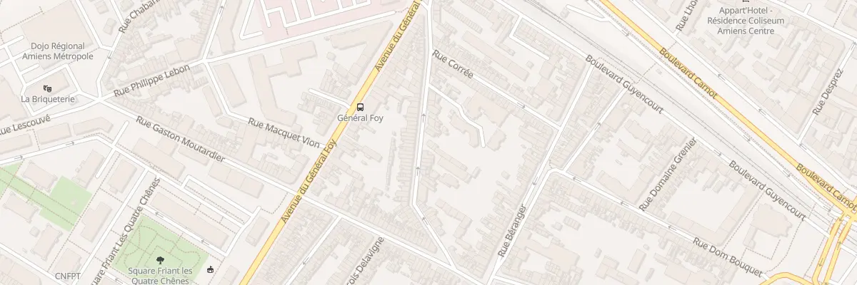 Plan du 55 Rue De Lannoy à Amiens