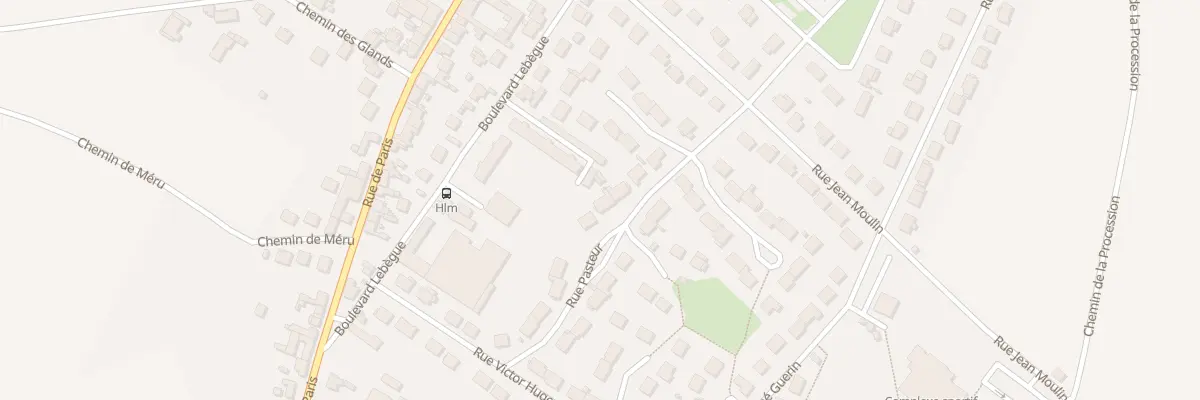 Plan du 13 Rue Pasteur à Neuilly-en-Thelle