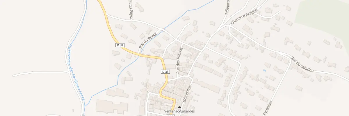 Plan du 1 Rue des Acacias à Ventenac-Cabardès