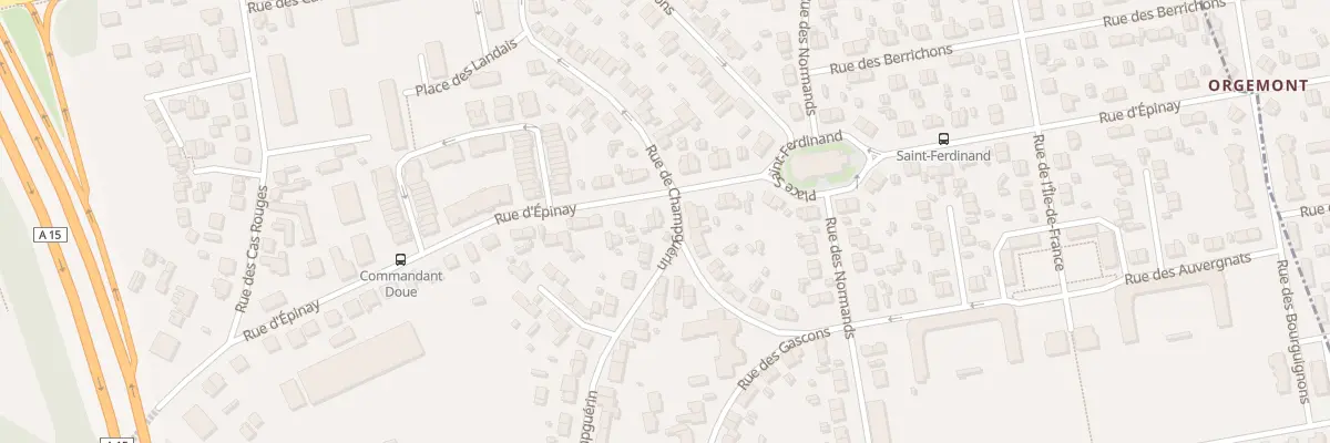 Plan du 35 Rue de Champguerin à Argenteuil