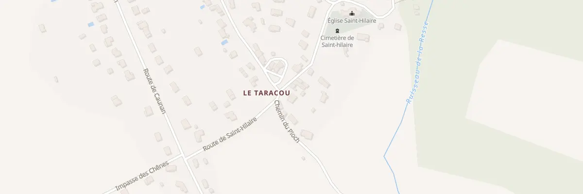 Plan du 713 Rte de Saint-Hilaire à Labruguière