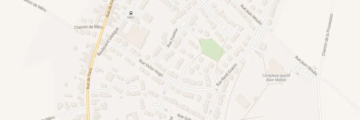 Plan du 3 Imp Berlioz à Neuilly-en-Thelle