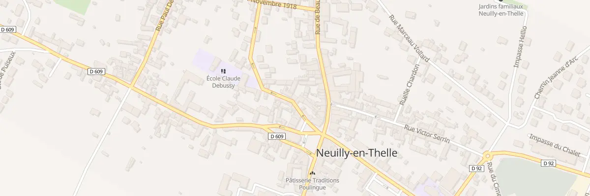 Plan du 4 Rue du 8 Mai 1945 à Neuilly-en-Thelle