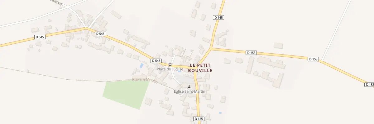 Plan du 19 Rue du Moutier à Bouville