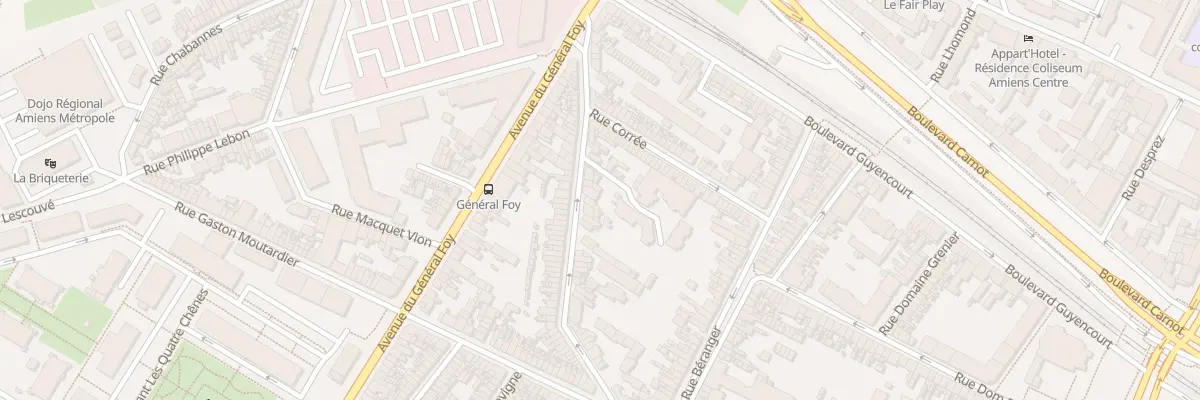 Plan du 41 Rue De Lannoy à Amiens