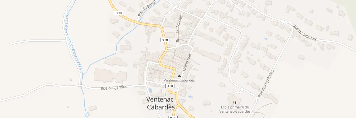 Plan du 3 Rue Notre-dame à Ventenac-Cabardès