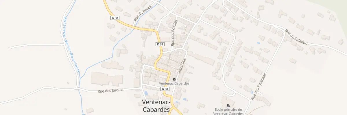 Plan du 10 Rue Notre-dame à Ventenac-Cabardès