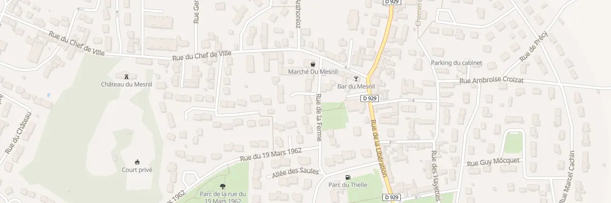 Plan du 7 Rue de la Ferme au Mesnil-en-Thelle