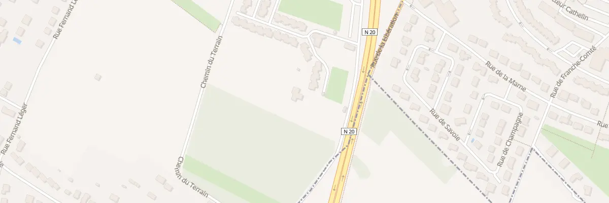 Plan du 7 Rue de la Cerisaie à Saulx-les-Chartreux
