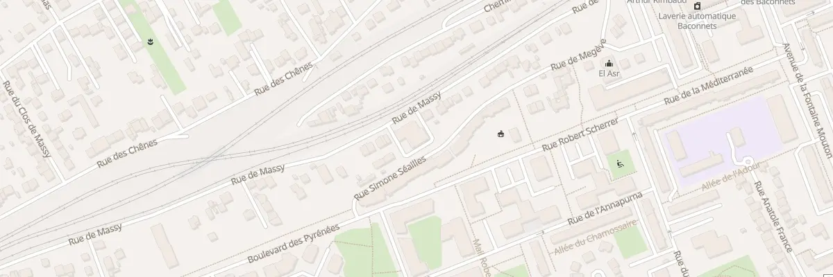 Plan du 94 Rue de Massy à Antony